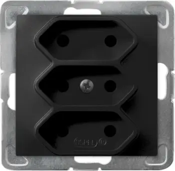 Prizë trefishe Ospel IMPRESJA GP-3Y/m/33, montim nën mur, black metallic
