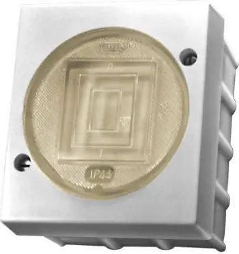 Ndërprerës hermetik Ospel Lambda, 6A, 250 V, 1320 W, IP-44, i bardhë