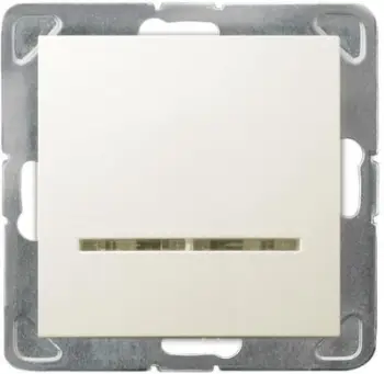 Ndërprerës Ospel, 16 AX, 250 V, 3520 W, IP-20, bezhë