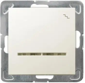 Lidhës elektrik Ospel Impresja Candlestick (ŁP-2Y/m/27), IP20, bezhë