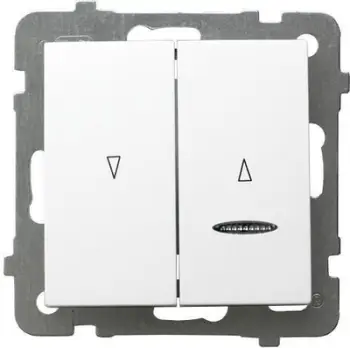 Lidhës elektrik Ospel AS, IP20, i bardhë