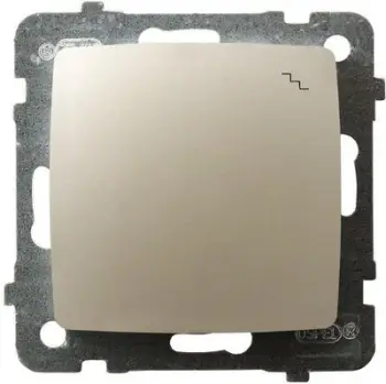 Ndërprerës Ospel Karo (ŁP-3S / m / 42), 10 A, 250 V, 2200 W, bezhë