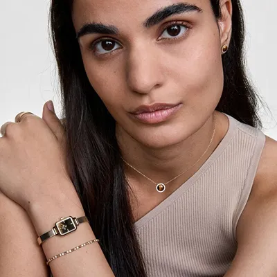 Orë për meshkuj Daniel Wellington, e artë - 4