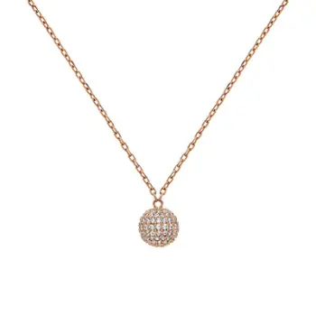 Qafore për femra Daniel Wellington Pavé ball DW00400625, ari rozë