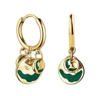 Vathë për femra Rosefield Emerald JEEWG-J725, të artë/ të gjelbër