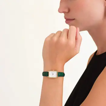 Orë për femra Rosefield Octagon XS OWGLG-O86, e gjelbër
