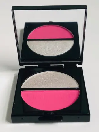 Hije sysh MAC Fortune Duo, paletë pluhur, 2.5 g, Platinum Shadow Lotus Pink