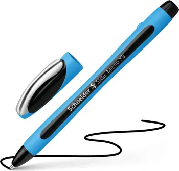 Stilolaps Schneider Slider Memo XB, 10 copë, e zezë