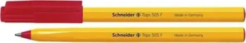 Stilolaps me bojë Schneider Tops 505 F, majë e hollë, paketo 50 copë, i kuq