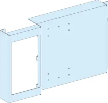 Pllakë montimi Schneider Prisma Plus G LVS03073, për NSX IN630, 300 x 600 mm, metalike