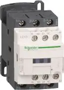 Kontaktori i energjisë Schneider AC 1NO 1NC (LC1D38D7), 38A 3P, 42V