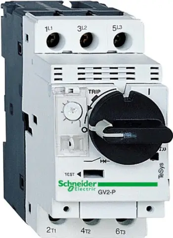 Ndërprerës i qarkut të motorit Schneider 3P 0,75kW 1,6-2,5A GV2P07