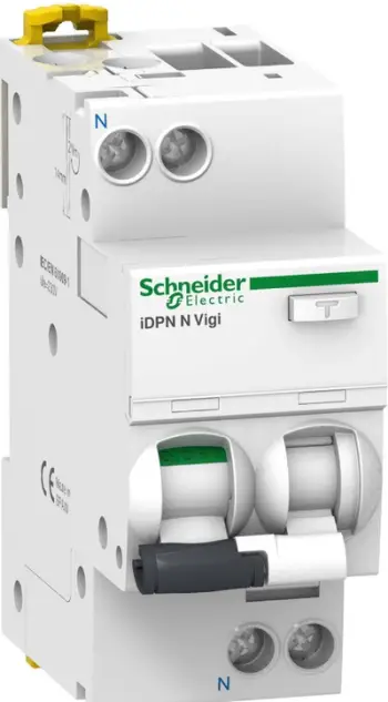 Ndërprerës rryme Schneider iDPN N VIGI 2P 10A C 0.03A AC