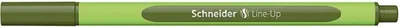 Fineliner Schneider Line-Up 0.4mm, majë e hollë, ngjyrë ulliri - 1