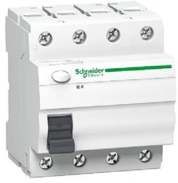 Ndërprerës rryme Schneider, 4P, 25 A, 0,03 A, tipi AC ID K