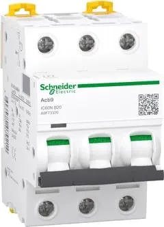 Siguresë Automatike 3P, B 20A, 6kA - Schneider - 1