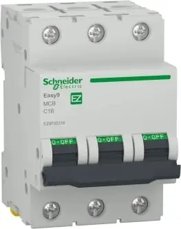 Siguresë Automatike 3P, C 16A, 6kA - Schneider