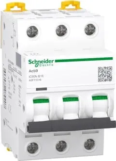Siguresë Automatike 3P, B 16A, 6kA - Schneider - 1