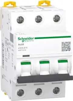 Siguresë Automatike 3P, B 16A, 6kA - Schneider