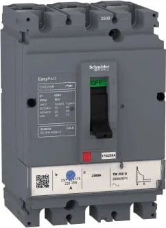 Ndërprerësi automatik i qarkut MCCB 3P, 200A, 25kA - Schneider - 1