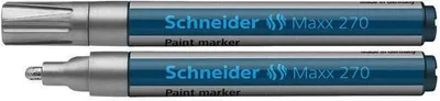 Marker Schneider Oil 270, i argjendë - 1