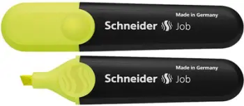 Marker Schneider SR1505, majë e pjerrët 1 5mm, i verdhë