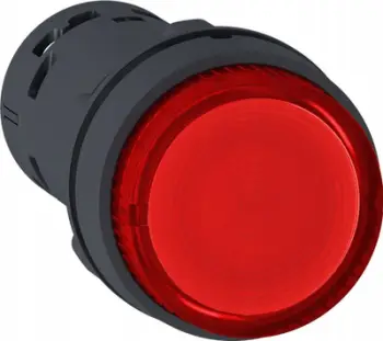 Buton i ndriçuar Schneider XB7NW34M1, LED 230V, 1NO, i kuq