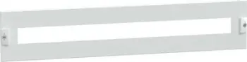 Kapak metalik për panel elektrik Schneider PrismaSet LVS03216, 800x150mm, me prerje për pajisje modulare, gri