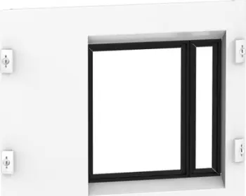 Pllakë frontale Schneider Prisma Plus LVS03691, për NS1600 NT, e bardhë