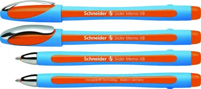 Stilolaps i zi Schneider Slider Memo XB, portokalli - 1