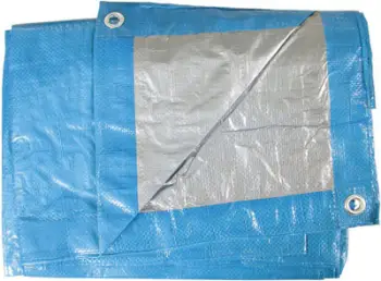 Shtrojë e gomuar Tarpaulin MEGA, 4 x 5m, 65g / m2