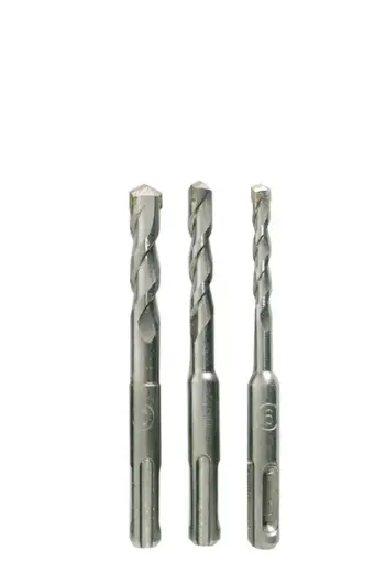 Set maje turiele Mega, SDS+, 3 copë, 10/6/8 mm