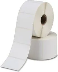 Etiketa për printer Zebra, 57x32 mm, të bardha - 1