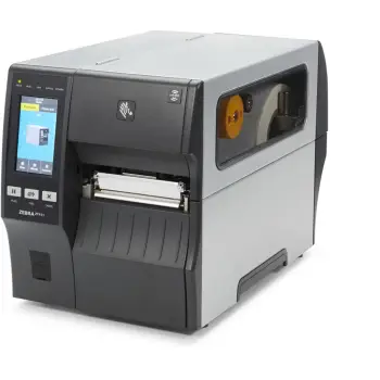 Printer etiketash Zebra ZT41142 ZT41142-T0E0000Z ekran me prekje, për rrotulla, i qëndrueshëm, e zezë