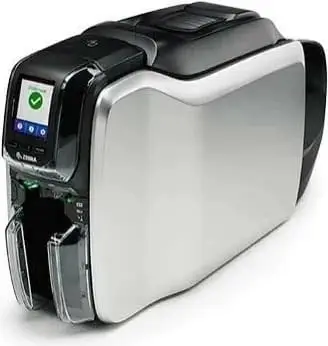 Printer kartash Zebra ZC300, 2-stronny, USB/Ethernet/Bluetooth, bardhë-zi