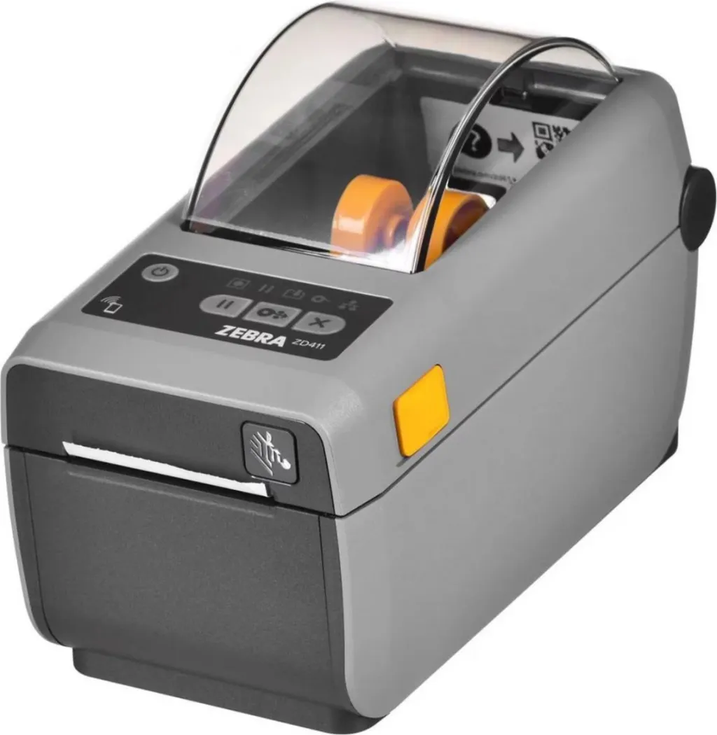 Printer etiketash Zebra ZD411 ZD4A022-D0EM00EZ desktop kompakt, i zi - 1