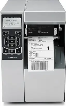 Printer etiketash Zebra ZT510, termal transfer, 300 DPI, gri