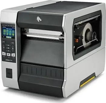 Printer etiketa Zebra ZT620, 300 DPI, lidhje me dhe pa tela, i zi dhe gri
