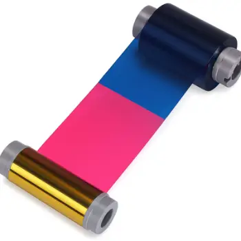 Shirit filmik me ngjyra YMCK për printer Zebra ZXP Series 8