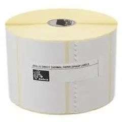 Etiketa vetëngjitëse Zebra 3002765, 102x51mm, bërthamë 25mm, të bardha