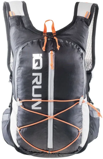 Çantë shpine Ultrarunner, 6L, e zezë/hiri - 1