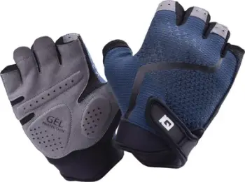 Doreza fitnesi IQ Igone Gloves 92800595420, rrjetë frymëmarëse, mbyllje me shirit ngjitës, të zeza