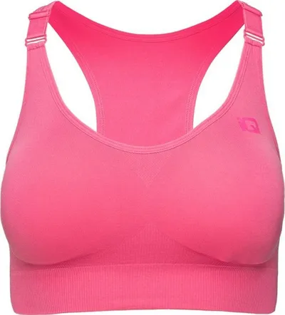 Bra sportive IQ Carmen II Wmns, mbështetje e mesme, najlon elastan, e zezë - 2
