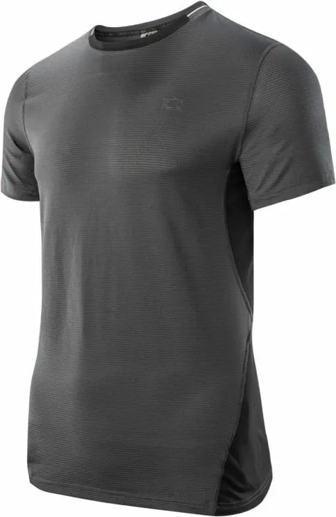 Bluzë sportive IQ Ilange, material poliester elastan, tharje e shpejtë, gri - 2