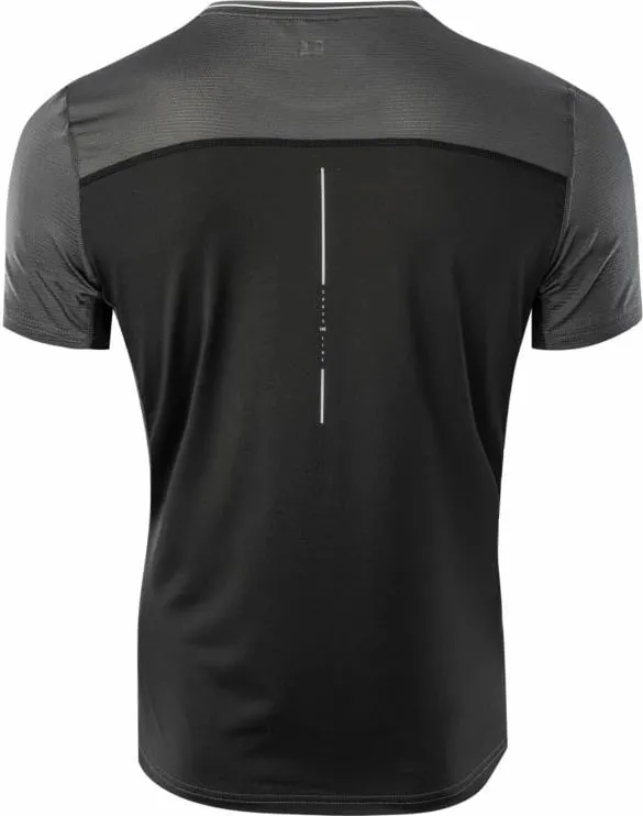Bluzë sportive IQ Ilange, material poliester elastan, tharje e shpejtë, gri - 3