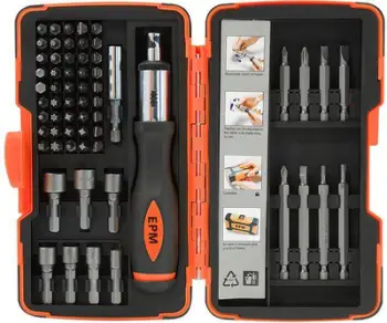 Set i pjesëve të kaçavidave EPM (E-400-0393), 62 copë