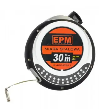 Metër EPM, 13 mm, 30 m, e zezë