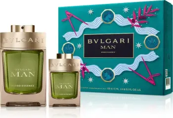 Eau de Parfum për meshkuj Bvlgari Man Wood Essence, 100ml + 15ml
