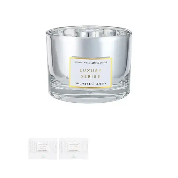 Luxury Series 3 - Qirinjë - Coconut Lime Verbena(Silver) - 1