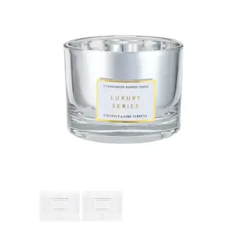 Luxury Series 3 - Qirinjë - Coconut Lime Verbena(Silver)